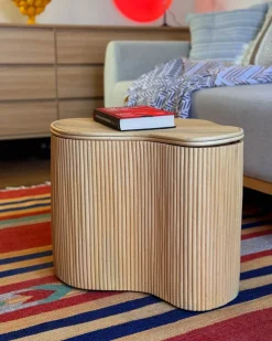 Online Beliani Tappeto HATIS Multicolore Cotone Kilim Arancione Blu Rosso Multicolore