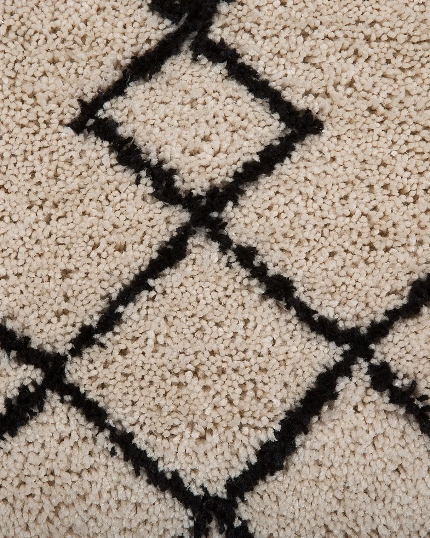 Discount Beliani Tappeto HAVSA Beige Beige Nero