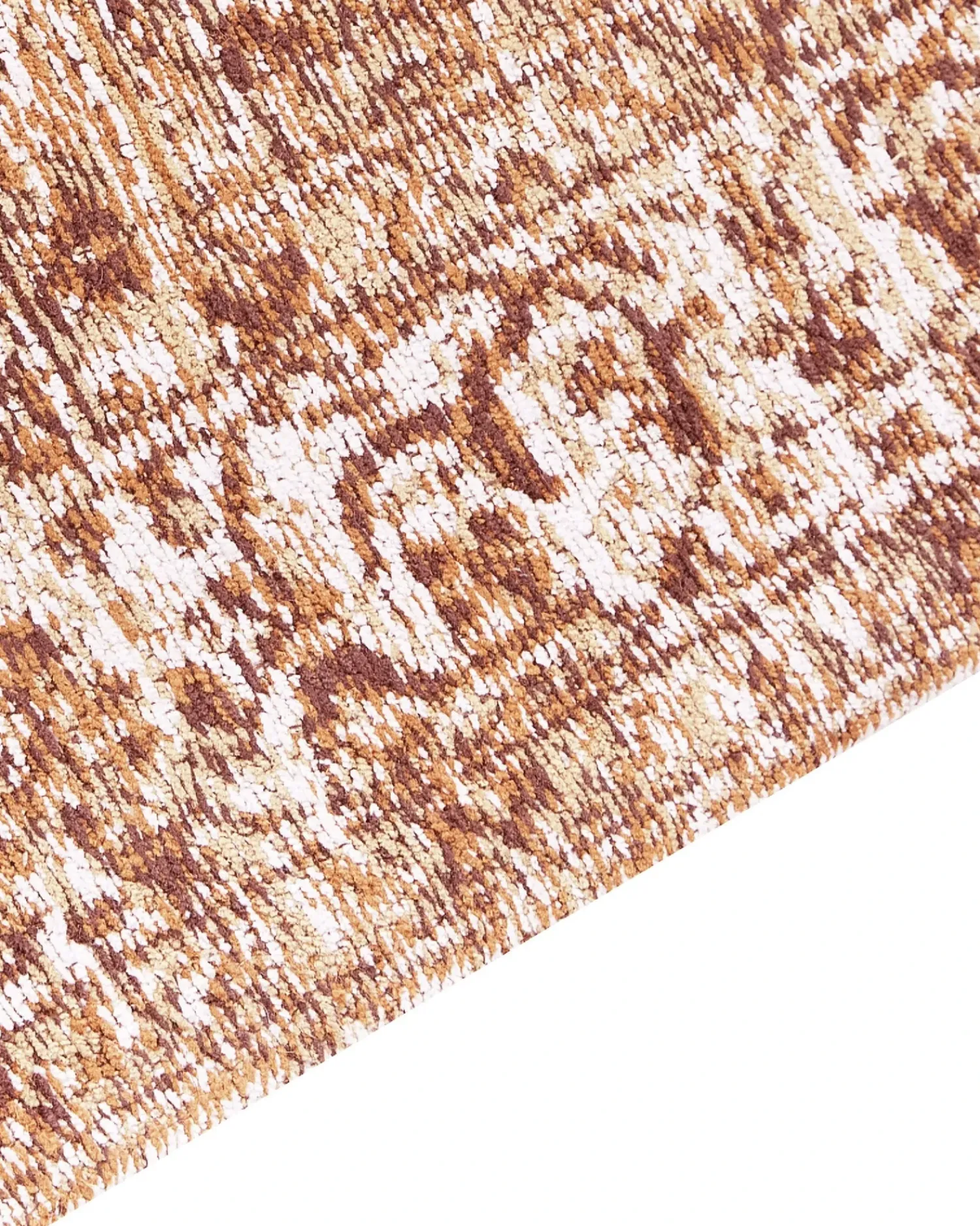 Sale Beliani Tappeto HAYA Arancione Cotone Beige Arancione
