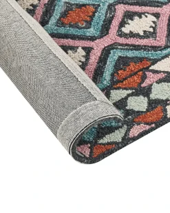Best Beliani Tappeto HAYMANA Lana Multicolore