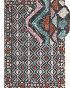 Best Beliani Tappeto HAYMANA Lana Multicolore