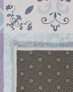 Clearance Beliani Tappeto INKAYA Grigio Beige Bianco Grigio