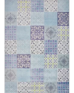 Clearance Beliani Tappeto INKAYA Grigio Beige Bianco Grigio