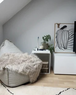 Clearance Beliani Tappeto in pelliccia sintetica MUNGO 63 x 95 cm Beige