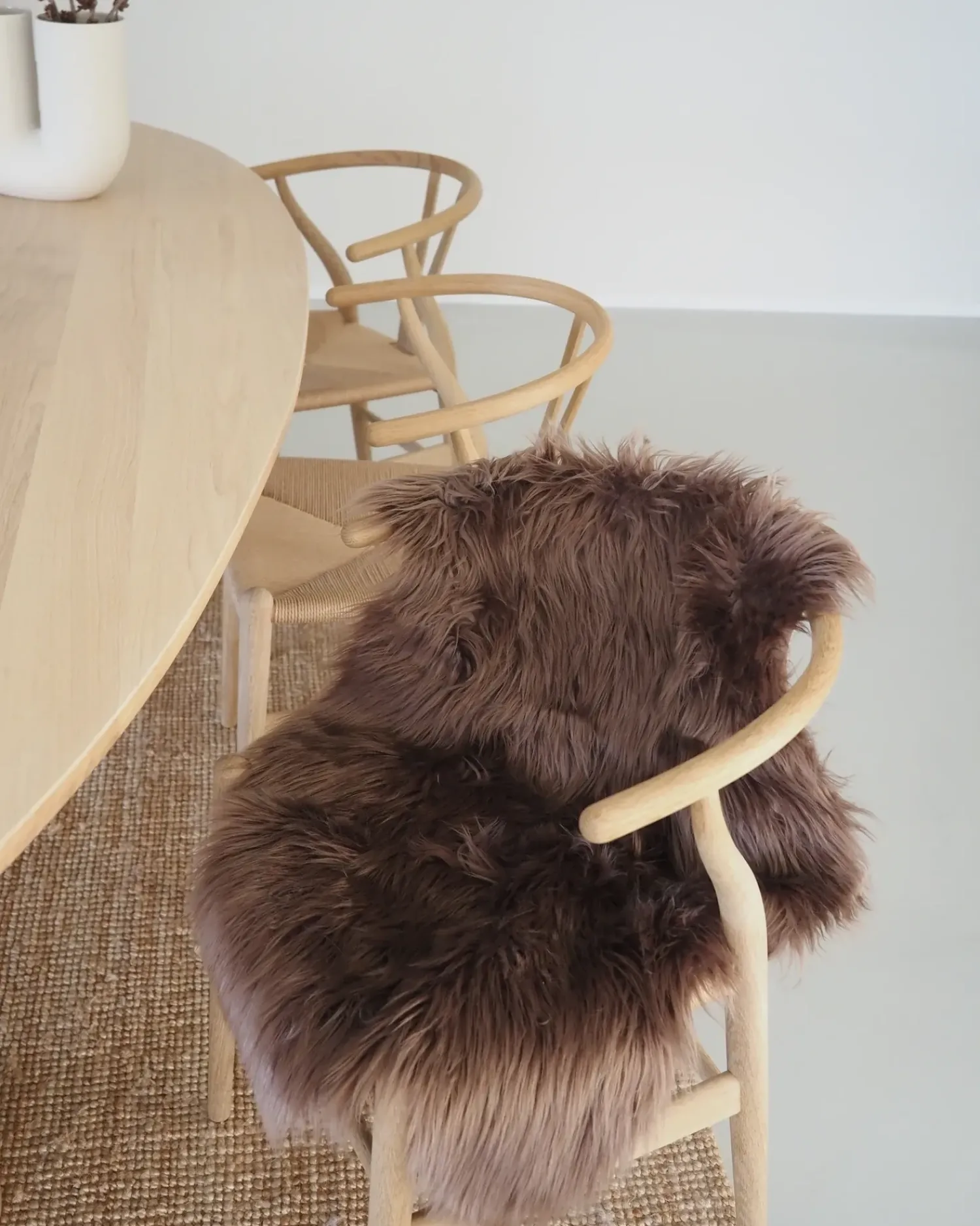 Sale Beliani Tappeto in pelliccia sintetica MUNGO 63 x 95 cm Marrone