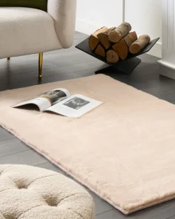 Best Beliani Tappeto in pelliccia sintetica MIRPUR 80 x 150 cm Beige