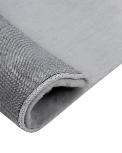Hot Beliani Tappeto in pelliccia sintetica MIRPUR Grigio