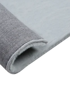 Best Beliani Tappeto in pelliccia sintetica MIRPUR Grigio chiaro Grigio Verde
