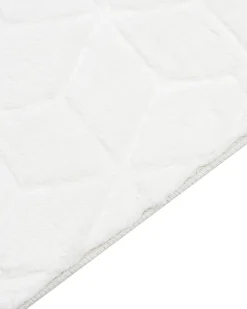 Hot Beliani Tappeto in pelliccia sintetica THATTA Bianco