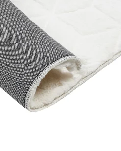 Hot Beliani Tappeto in pelliccia sintetica THATTA Bianco