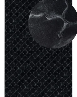 Discount Beliani Tappeto in pelliccia sintetica GHARO 160 x 230 cm Nero
