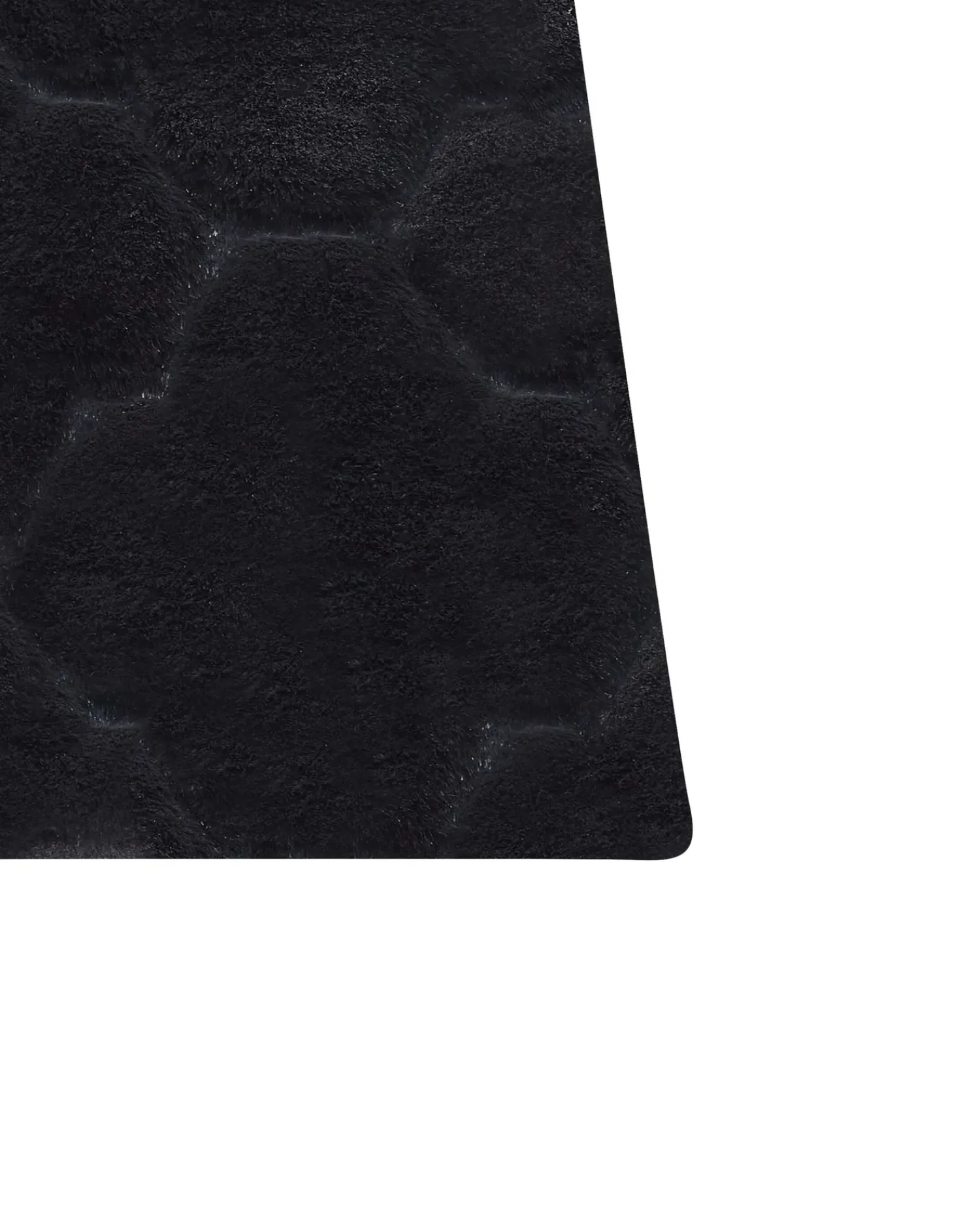 Discount Beliani Tappeto in pelliccia sintetica GHARO 160 x 230 cm Nero