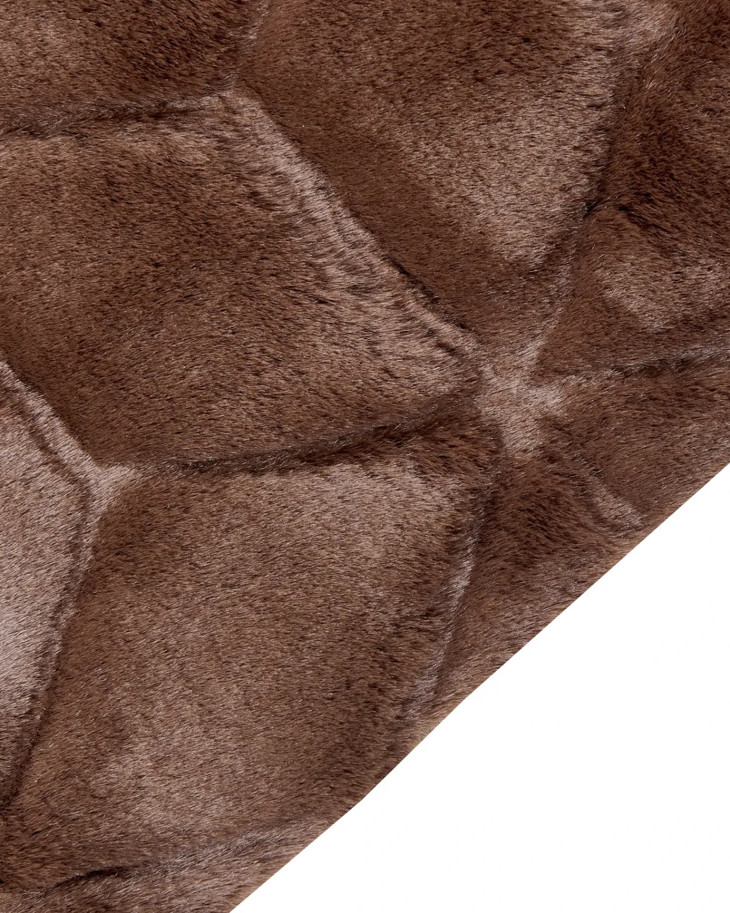 Discount Beliani Tappeto in pelliccia sintetica THATTA Marrone
