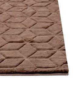 Discount Beliani Tappeto in pelliccia sintetica THATTA Marrone
