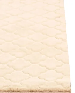 New Beliani Tappeto in pelliccia sintetica GHARO Beige