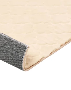 New Beliani Tappeto in pelliccia sintetica GHARO Beige