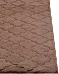 Hot Beliani Tappeto in pelliccia sintetica GHARO Marrone