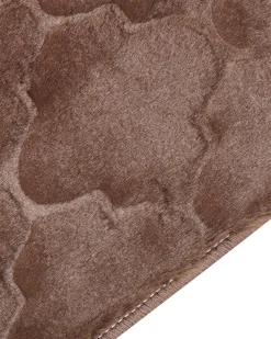 Hot Beliani Tappeto in pelliccia sintetica GHARO Marrone