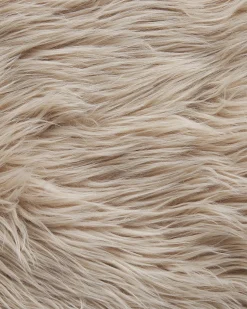 Best Beliani Tappeto in pelliccia sintetica MAMUNGARI sabbia 60 x 180 cm Beige