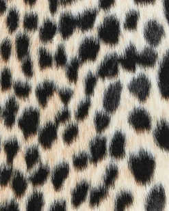 Online Beliani Tappeto in pelliccia sintetica OSSA Beige Beige Nero