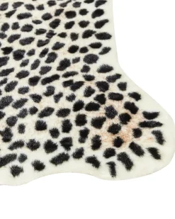 Online Beliani Tappeto in pelliccia sintetica OSSA Beige Beige Nero