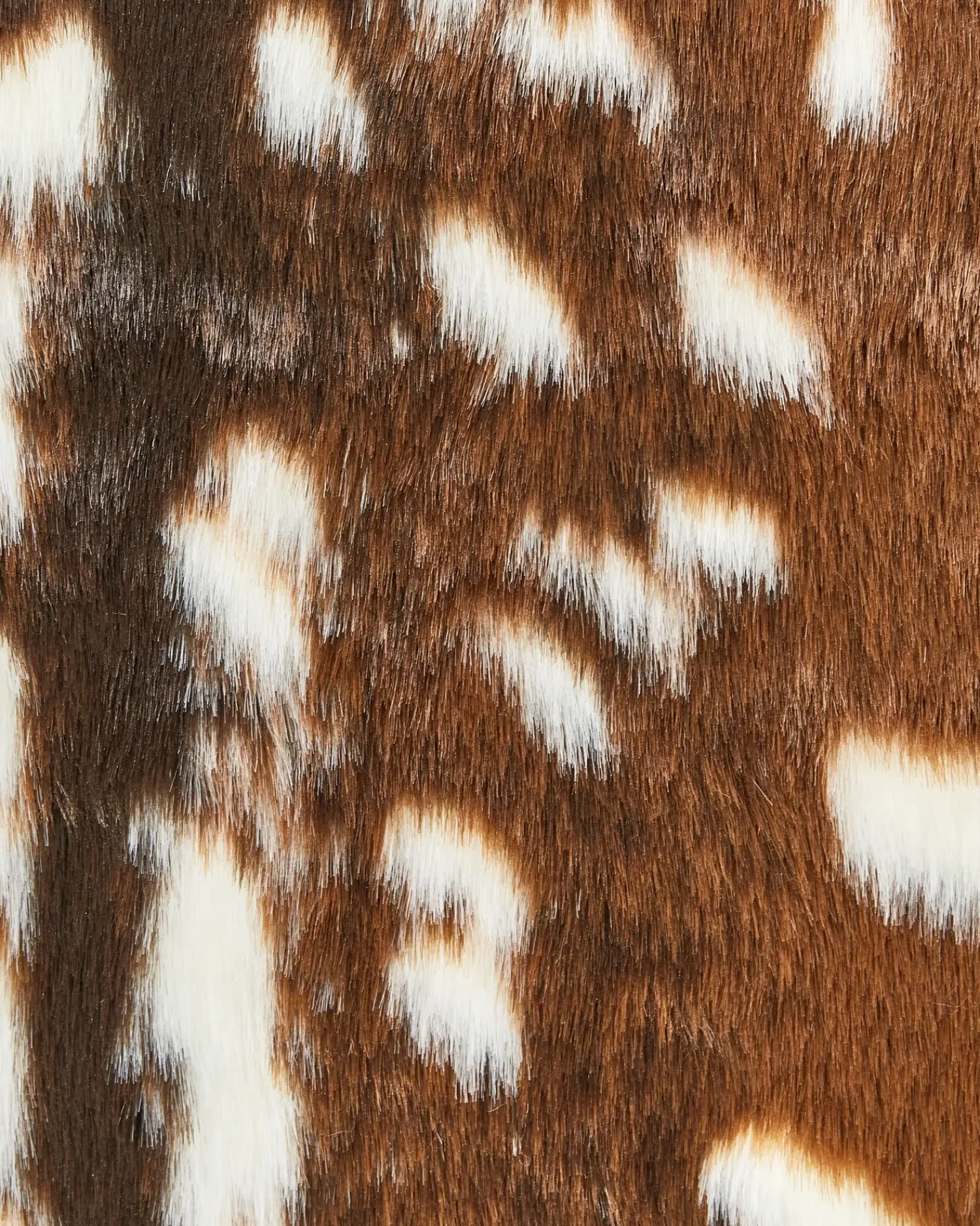 Online Beliani Tappeto in pelliccia sintetica KNOLL Marrone 150 x 200 cm Beige Marrone
