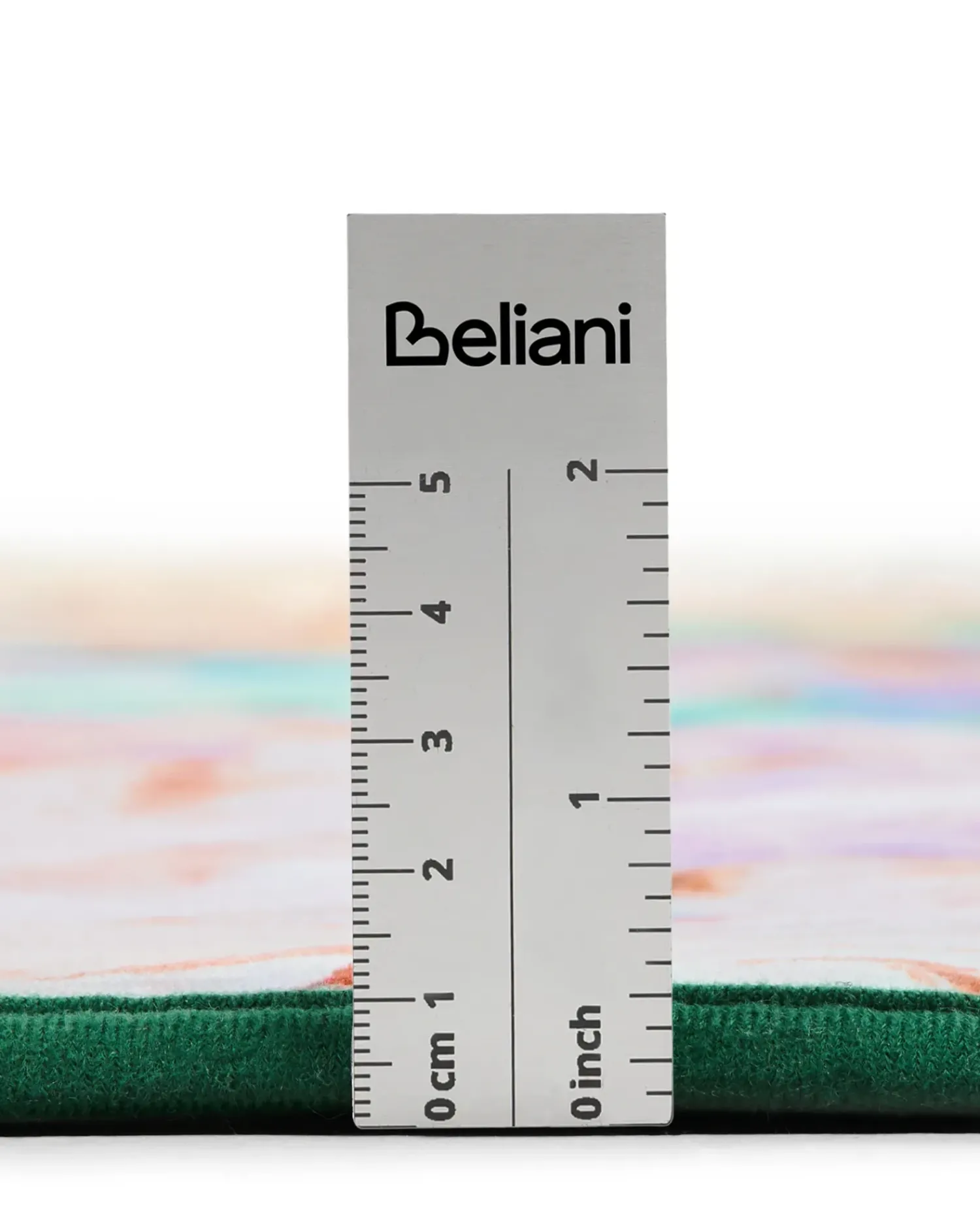 Best Beliani Tappeto ISVANTA Multicolore Blu Rosa Verde Multicolore