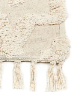 Discount Beliani Tappeto ITANAGAR Cotone Beige