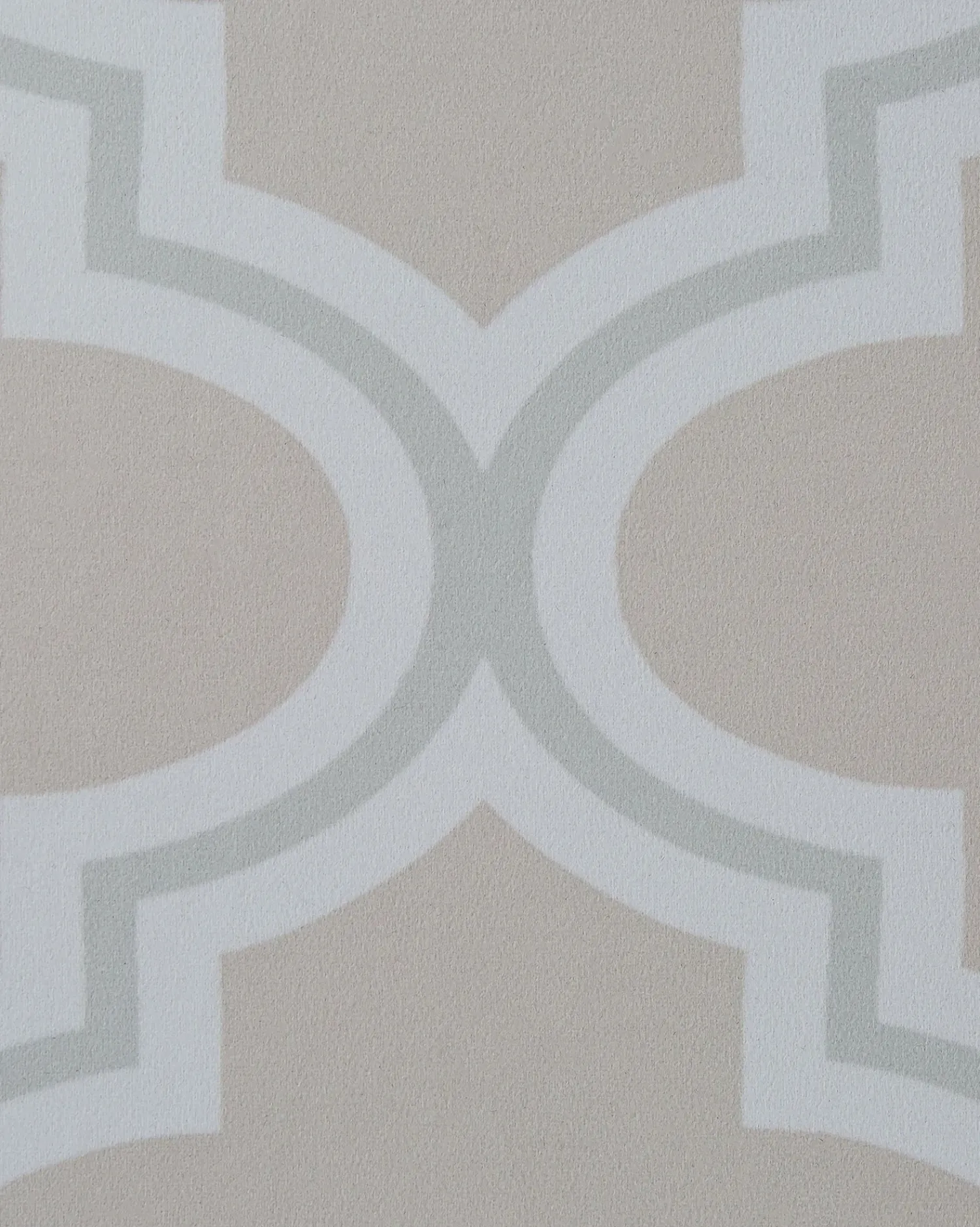 Hot Beliani Tappeto KADAYAL Beige 80 x 300 cm Beige Bianco
