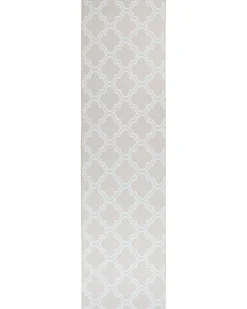Hot Beliani Tappeto KADAYAL Beige 80 x 300 cm Beige Bianco