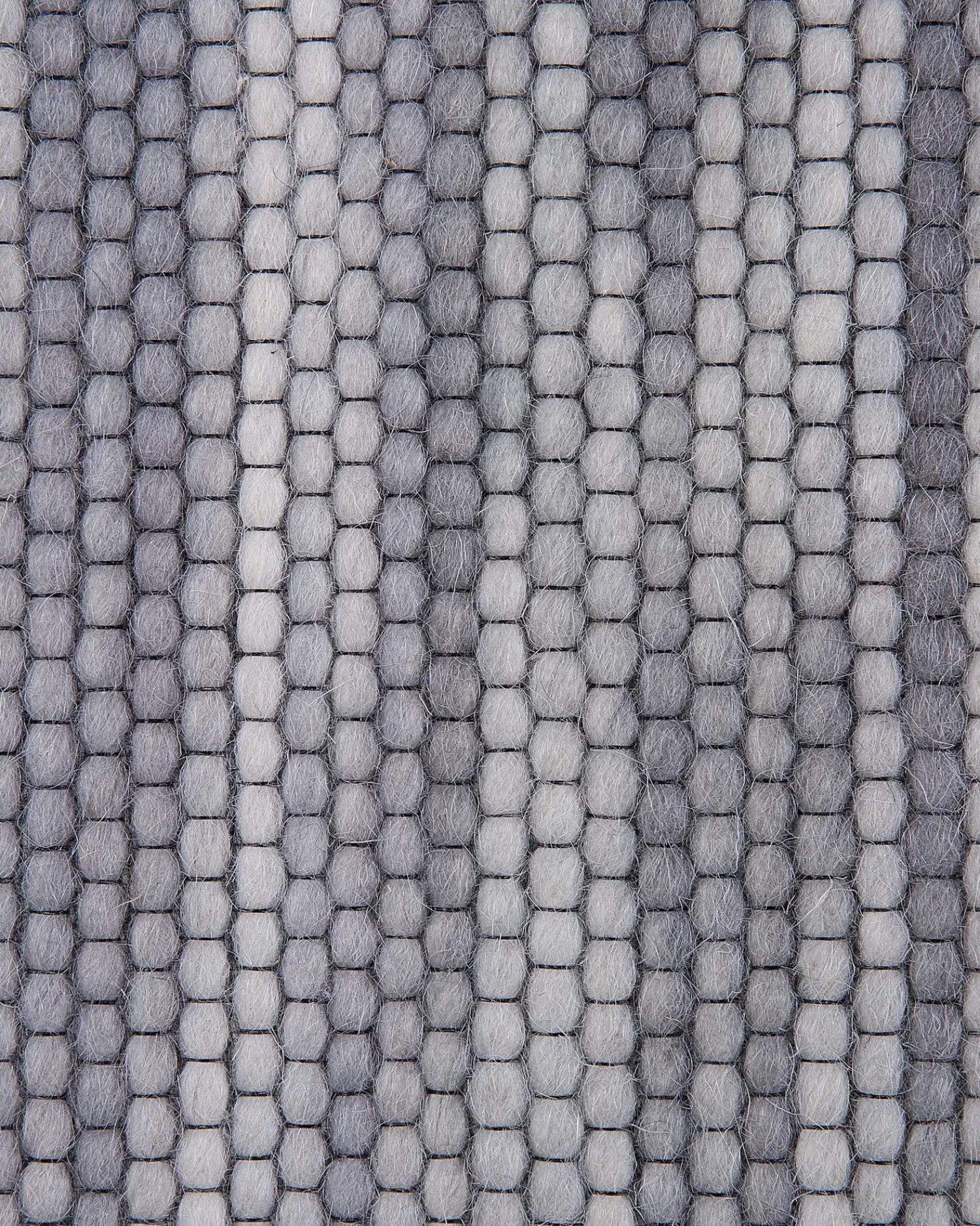 New Beliani Tappeto KAPAKLI Lana Grigio