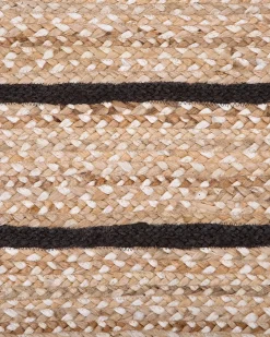 New Beliani Tappeto KARADONA Beige Iuta Beige Nero