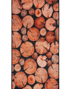 Outlet Beliani Tappeto KARDERE Marrone 80 x 150 cm Marrone Nero