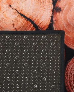 Outlet Beliani Tappeto KARDERE Marrone 80 x 150 cm Marrone Nero