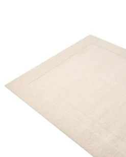Clearance Beliani Tappeto KARGIL sporco Lana Bianco