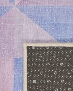 Best Beliani Tappeto KARTEPE Multicolore Blu Grigio Multicolore