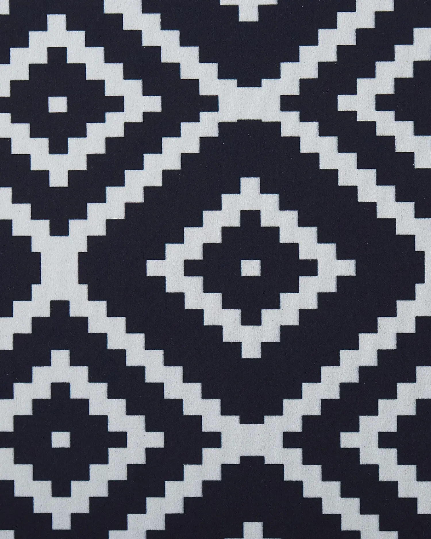 Hot Beliani Tappeto KARUNGAL Nero 60 x 200 cm Bianco Nero