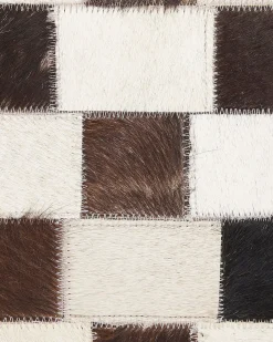 Sale Beliani Tappeto KAYABEY Beige Pelle naturale Beige Marrone