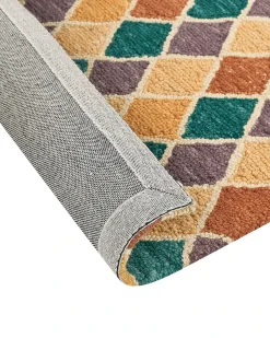 Sale Beliani Tappeto KESKIN Lana Multicolore