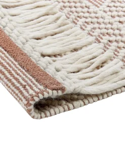 Discount Beliani Tappeto KESTEL Marrone Beige 160 x 230 cm Lana Beige Marrone