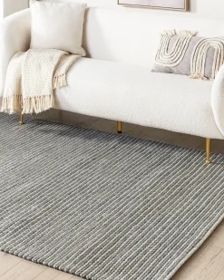 Discount Beliani Tappeto KILIS Lana Grigio