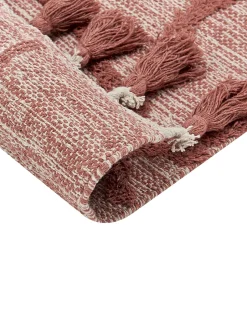 Hot Beliani Tappeto KIRSEHIR Cotone Rosso