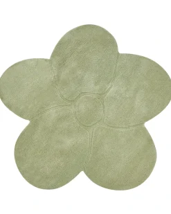 Discount Beliani Tappeto KOKKINI chiaro ø 140 cm Lana Verde