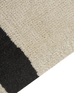 Outlet Beliani Tappeto KOLPUR Beige chiaro Beige Nero