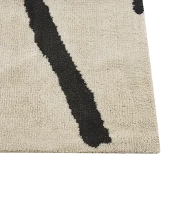 Outlet Beliani Tappeto KOLPUR Beige chiaro Beige Nero