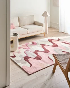 Sale Beliani Tappeto KOTLI 160 x 230 cm Viscosa Multicolore