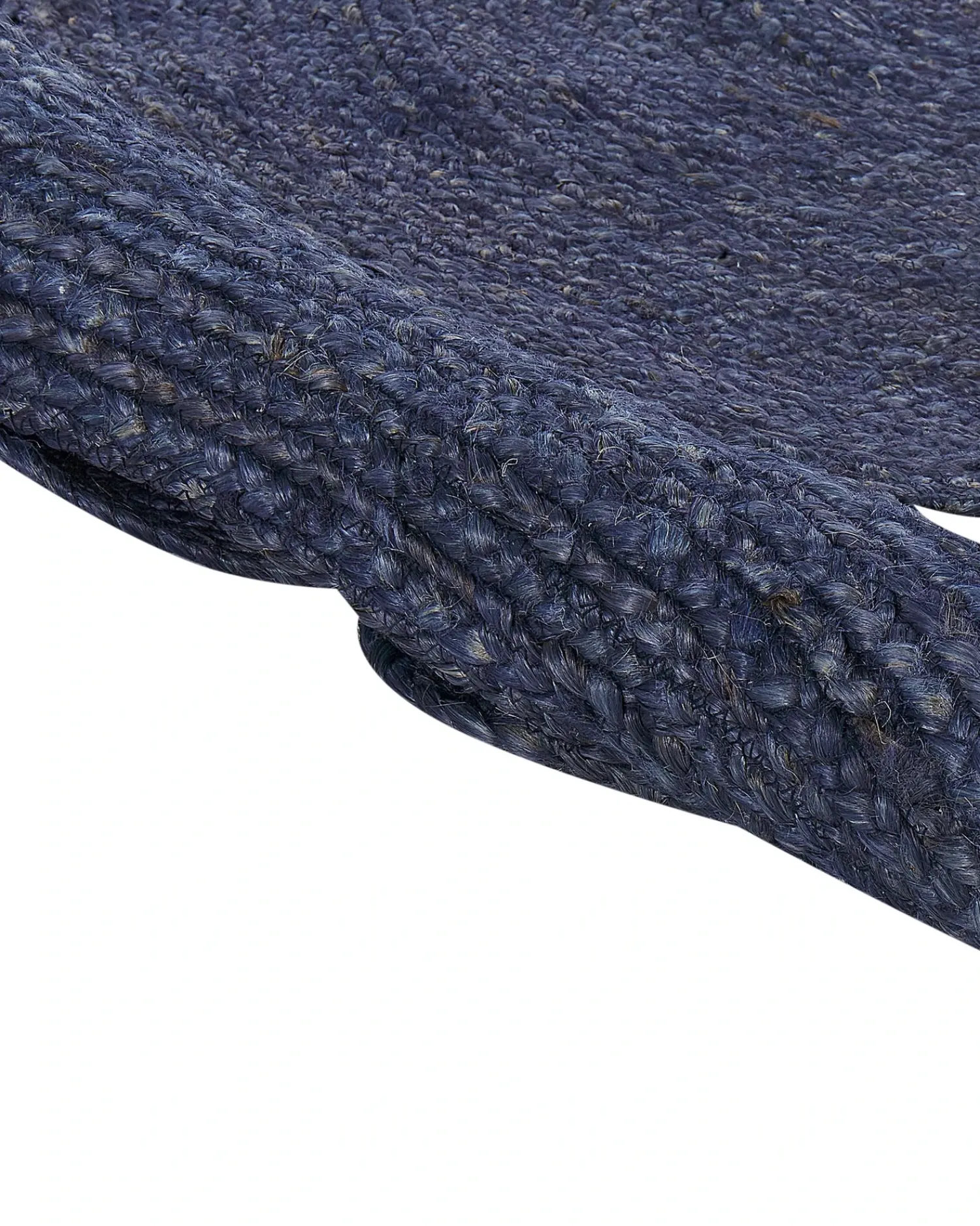 Sale Beliani Tappeto KOYUNLU scuro ø 120 cm Iuta Blu