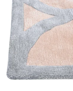 Best Beliani Tappeto MALAN Marrone chiaro 160 x 230 cm Viscosa Beige Grigio