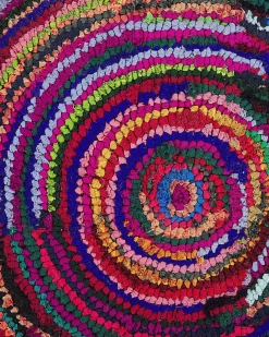 Best Beliani Tappeto MALATYA Multicolore Blu Rosa Rosso Viola Multicolore