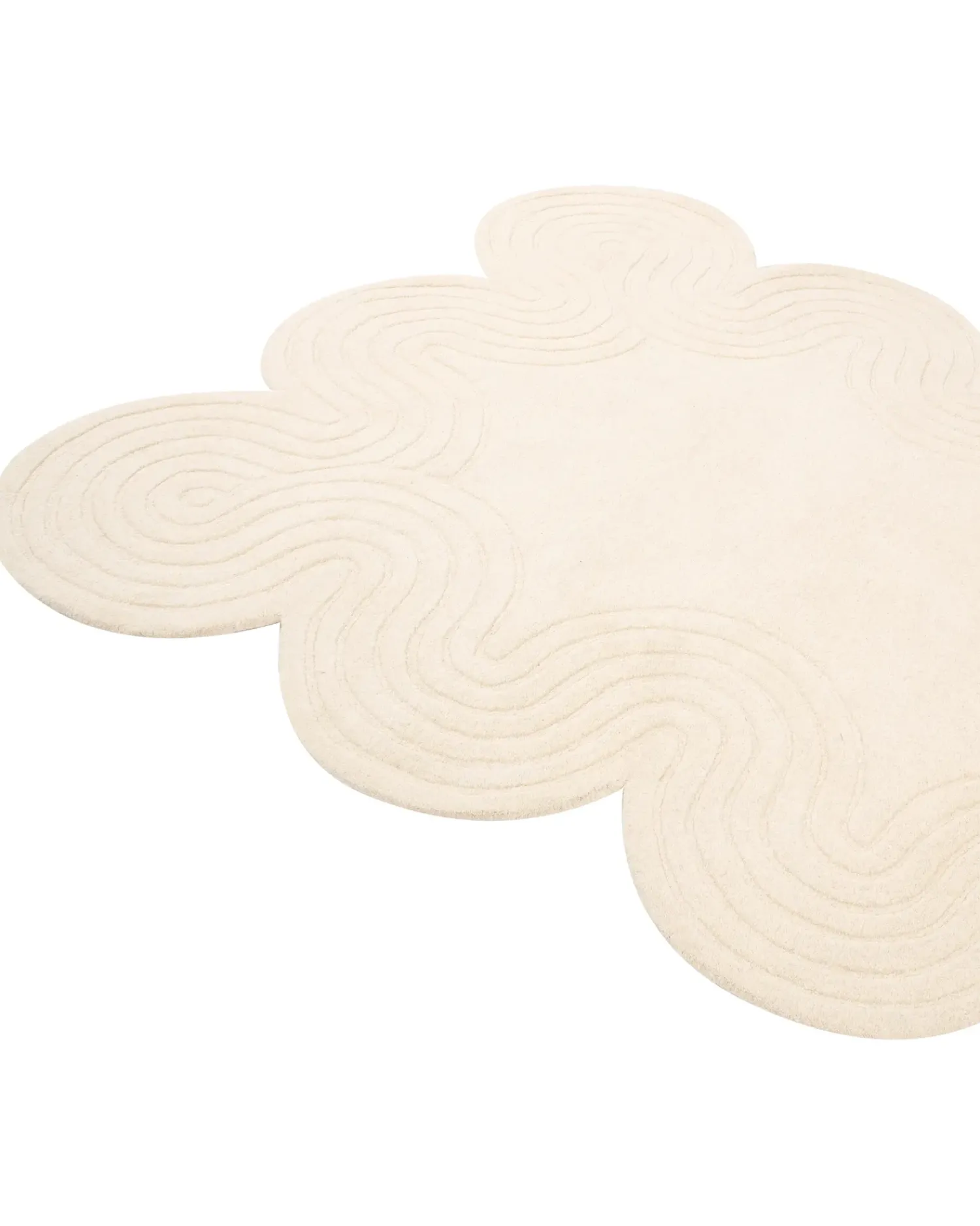 Clearance Beliani Tappeto MALVAN 160 x 230 cm Lana Beige